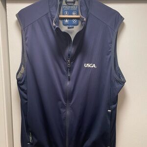 USGA Polo Golf Ralph Lauren Navy Golf Vest